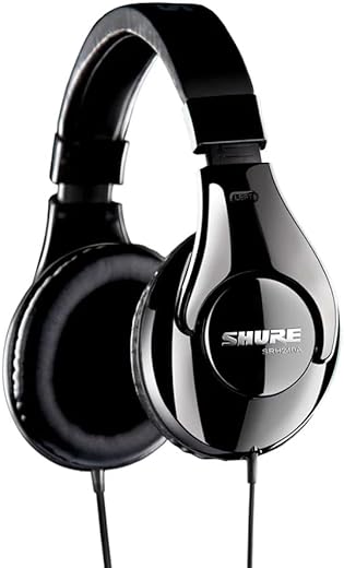 Top 6 Shure Wired Headphones You Can't Miss! Shure SRH240A Professional Headphones