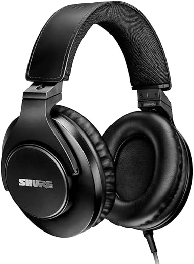 Top 6 Shure Wired Headphones You Can't Miss! Shure SRH440A Professional Over-Ear Headphones