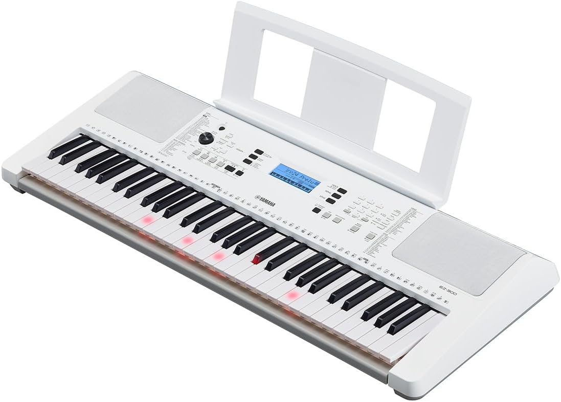 Top 6 Yamaha Stage Keyboards for Every Performer Yamaha EZ300 61-Key Portable Keyboard with Lighted Keys and PA130 Power Adapter