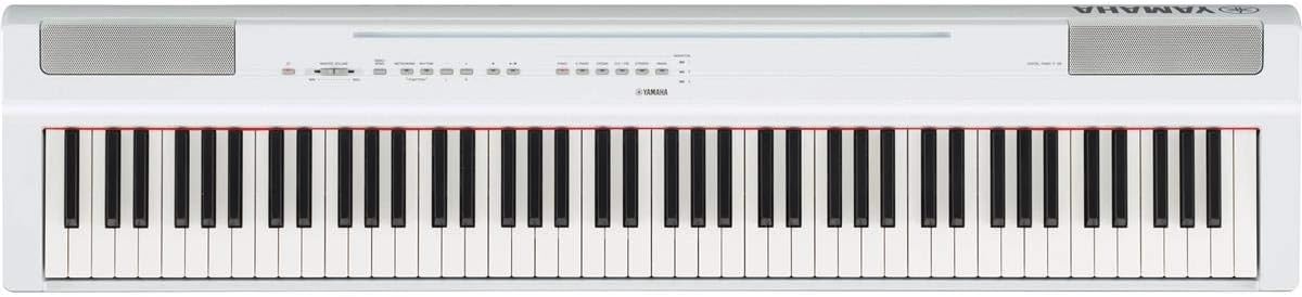 Top 6 Yamaha Stage Keyboards for Every Performer Yamaha P125 88-Key Weighted Action Digital Piano with Power Supply and Sustain Pedal, White