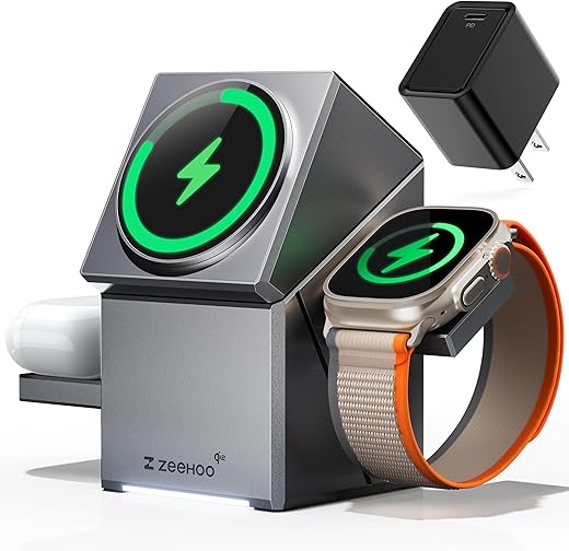 Top 6 Essential Products for Production Stations ZEEHOO 3-in-1 Wireless Charging Station