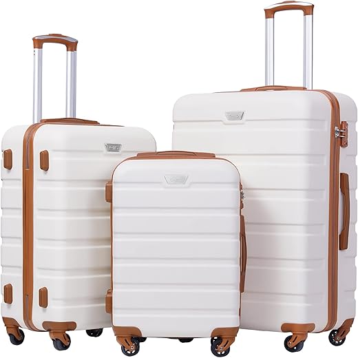 Top 6 Must-Have Luggage Essentials Coolife 3-Piece Lightweight Spinner Luggage