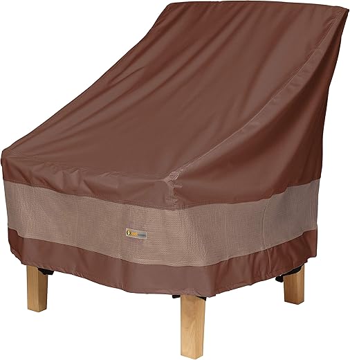 Top 5 Picks for Durable Patio Furniture Covers Duck Covers Ultimate Waterproof Patio Lounge Chair Cover, All Weather Protection, Durable Outdoor Lawn Patio Furniture Covers, 32W x 37D x 36H inch, Patio Chair Covers for Outdoor Furniture