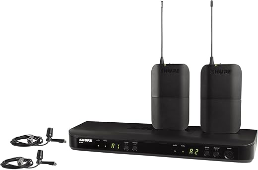 Top 5 Shure Wireless Microphone Systems for Every Sound Professional Shure BLX188/CVL UHF Wireless Microphone System - Perfect for Interviews, Presentations, Theater - 14-Hour Battery Life, 300 ft Range | includes (2) Lavalier Mics, Dual Channel Receiver | H9 Band