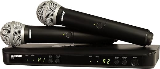Top 5 Shure Wireless Microphone Systems for Every Sound Professional Shure BLX288 UHF Wireless Microphone System