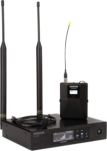 Top 5 Shure Wireless Microphone Systems for Every Sound Professional Shure QLXD14/83 Wireless Microphone System with Bodypack and WL183 Omnidirectional Lavalier Mic