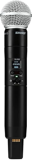 Top 5 Shure Wireless Microphone Systems for Every Sound Professional Shure SLXD2/SM58 Wireless Handheld Microphone Transmitter with SM58 Capsule (Receiver Sold Separately)